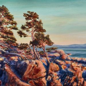 East Sooke Park, Coastal Landscape painting by Vedrana Ascroft