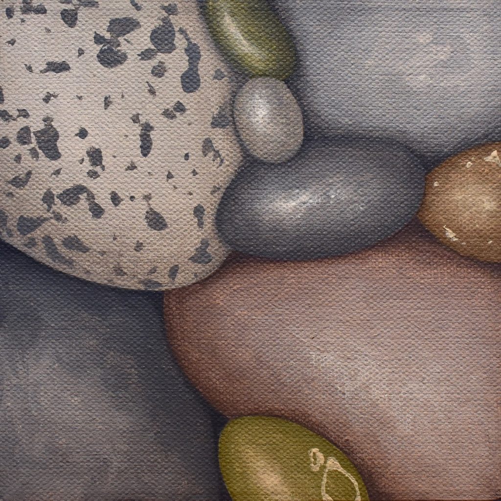 Small Pebbles Painting 553_Kristina Boardman