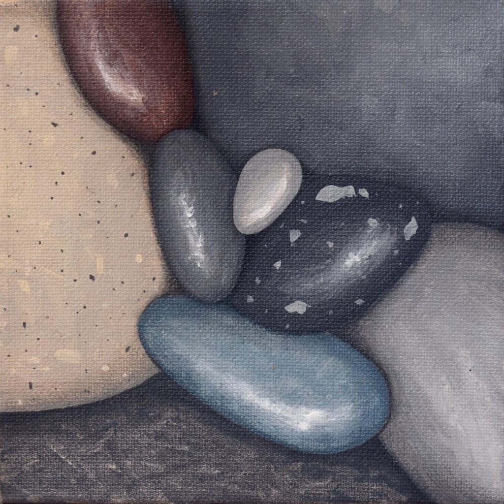 Small Pebbles Painting 554_Kristina Boardman