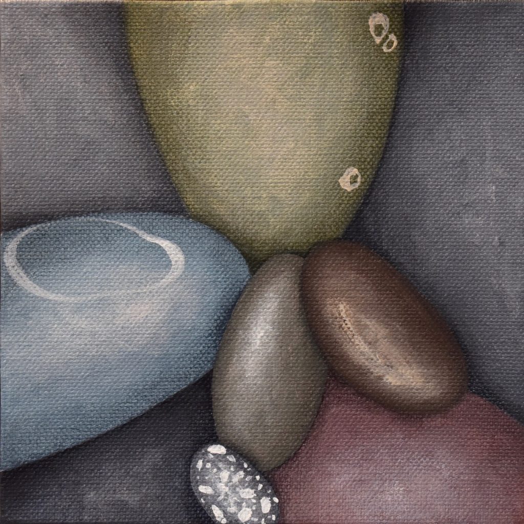 Small Pebbles Painting 558_Kristina Boardman