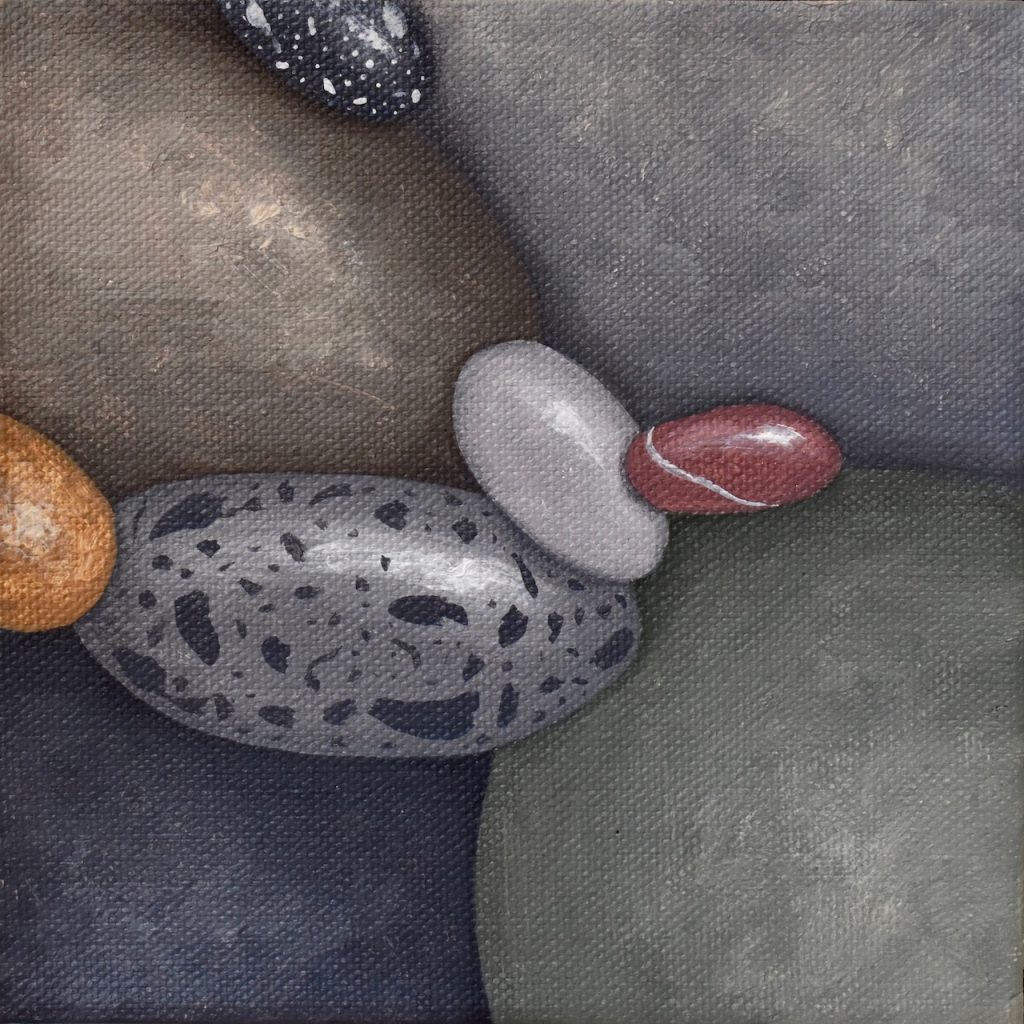 Small Pebbles Painting 561_Kristina Boardman