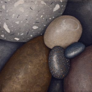 Small Pebbles Painting 567_Kristina Boardman