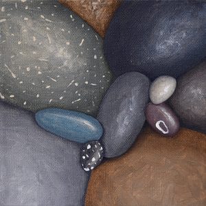 Small Pebbles Painting 568_Kristina Boardman