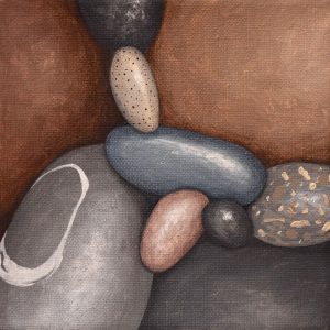 Small Pebbles Painting 569_Kristina Boardman