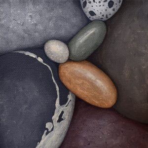 Small Pebbles Painting 570_Kristina Boardman