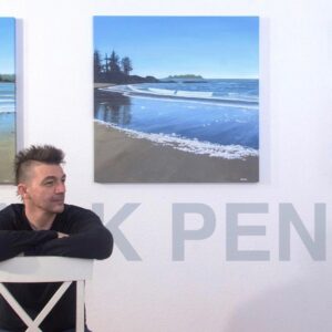 Mark Penney is a contemporary Canadian artist based on Vancovuer Island, noted for his evocative landscape that capture the rugged beauty of British Columbia's west coast.